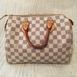 Louis Vuitton Speedy 25 Damier Azur